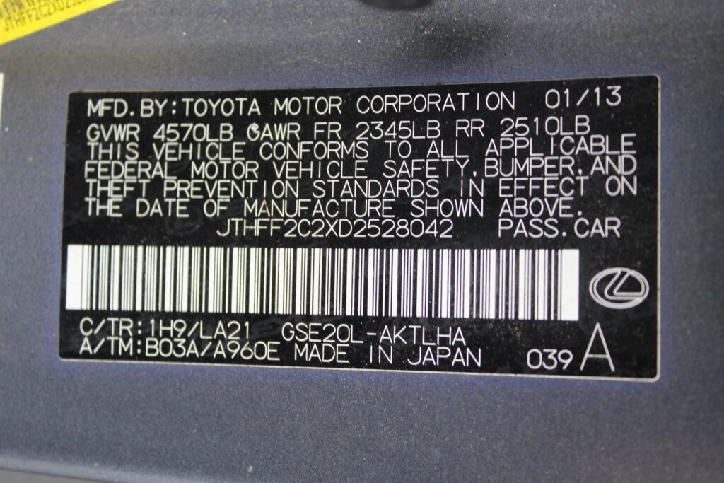 2013 Lexus IS 250 C Richmond VA