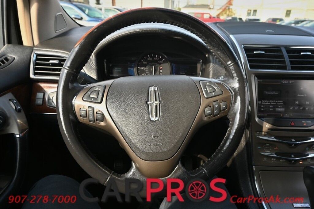2013 Lincoln MKX AWD - Premium & Elite Pkg - Auto Start - Heated & Cooled Leather Seats - Heated Steering Wheel - Navigation - Panoramic Sunroof - THX Speakers - Adaptive Cruise Control - Blind Spot & Collision Alert - Backup Camera - Keyless Entry & Start Anchorage AK