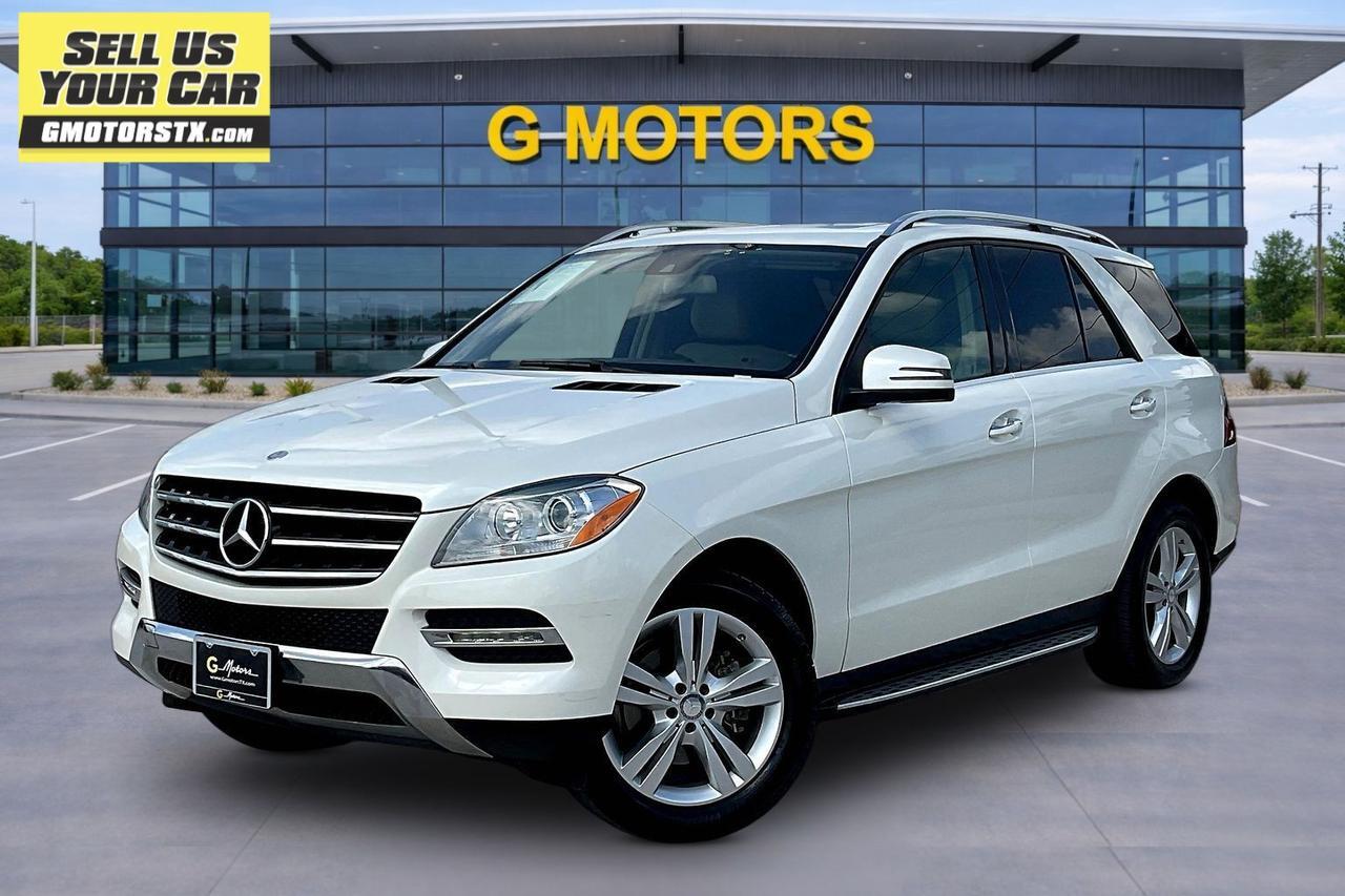 White 2013 Mercedes-Benz M-Class SUV / Crossover Rear-Wheel Drive Automatic