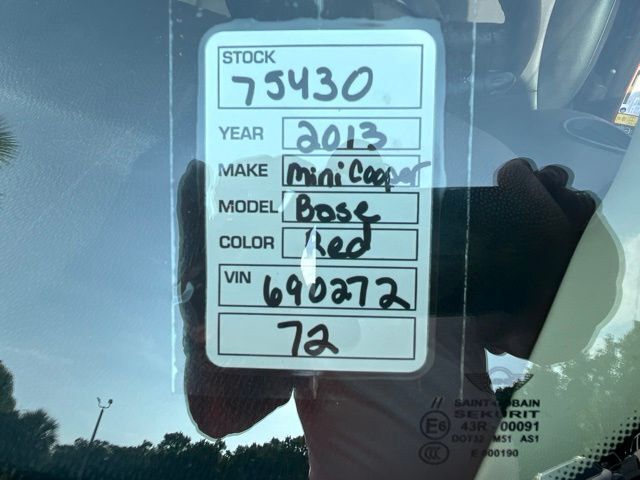 2013 MINI Cooper Base Jacksonville FL