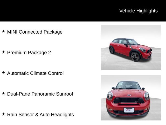 2013 MINI John Cooper Works Paceman Raleigh NC
