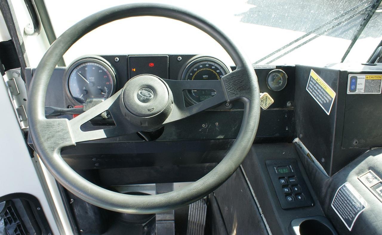 2013 Mack LEU613 37 yd. Heil Side Loader Garbage Truck Tampa FL