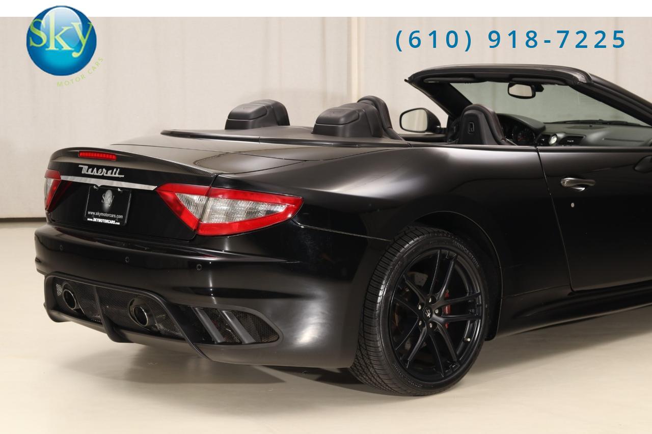 2013 Maserati GranTurismo Convertible MC Sport CARBON PACK West Chester PA