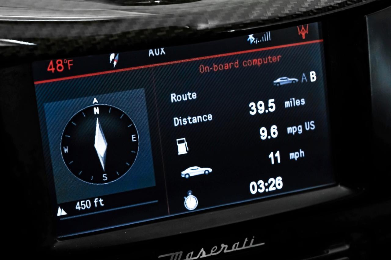 2013 Maserati GranTurismo SPORT NAVIGATION LEATHER HEATED SEATS FRONT AND REAR PARKING SEN Carrollton TX