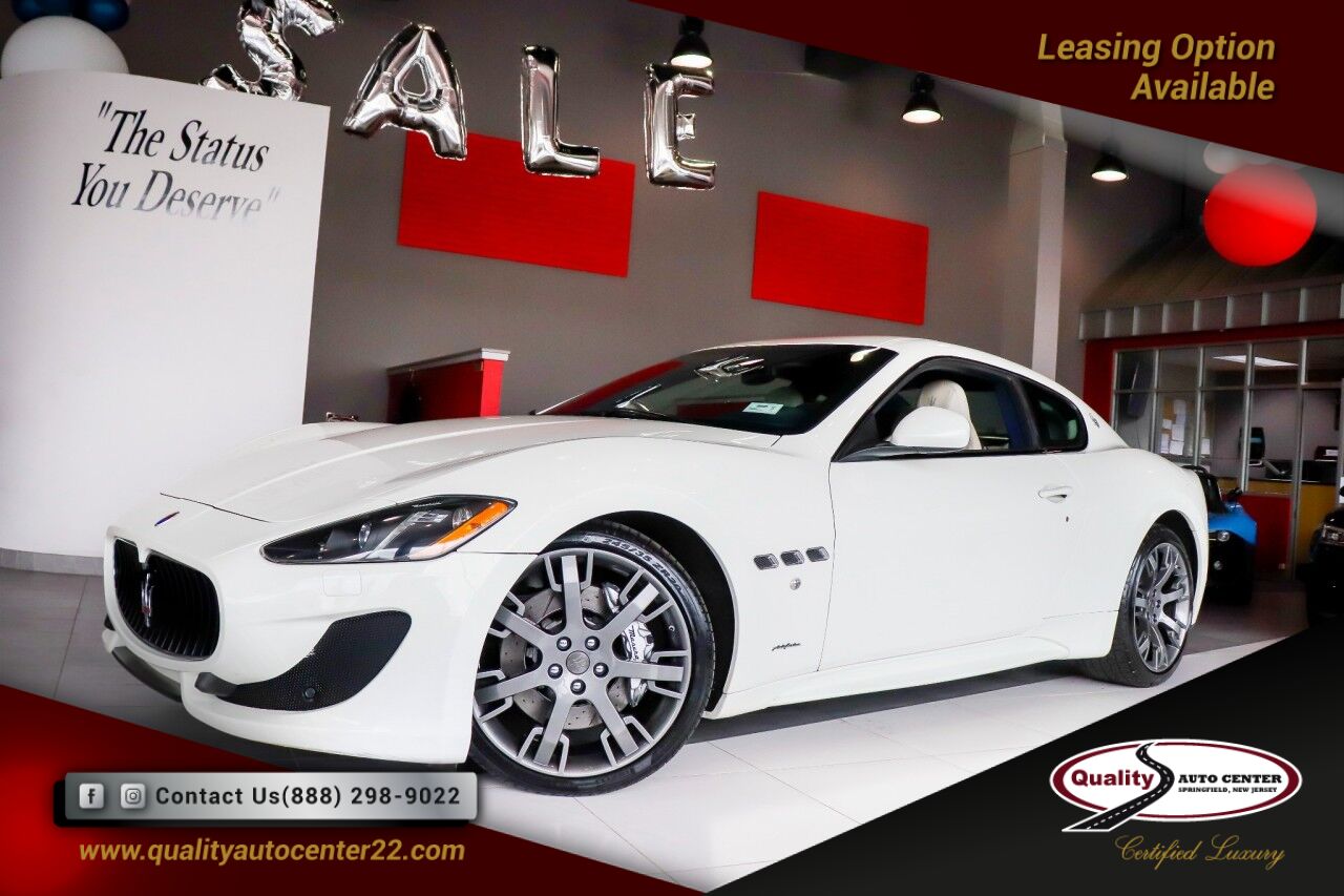 2013 Maserati GranTurismo Sport Springfield NJ 2013 Maserati GranTurismo Sport Springfield NJ