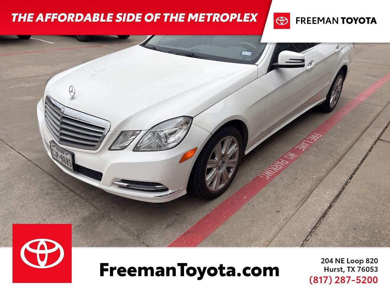 2013 Mercedes-Benz E-Class E 350 Hurst TX