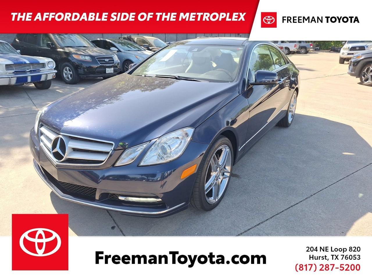 2013 Mercedes-Benz E-Class E 350 Hurst TX