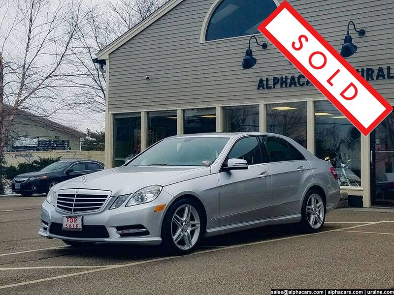 2013 Mercedes-Benz E-Class E 350 Luxury Boston MA