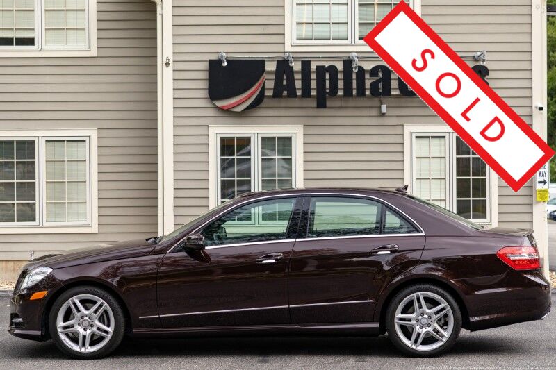 2013 Mercedes-Benz E-Class E 350 Sport Boston MA