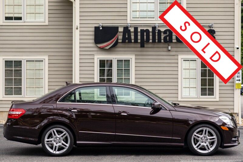 2013 Mercedes-Benz E-Class E 350 Sport Boston MA
