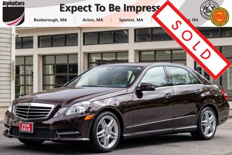 2013 Mercedes-Benz E-Class E 350 Sport Boston MA