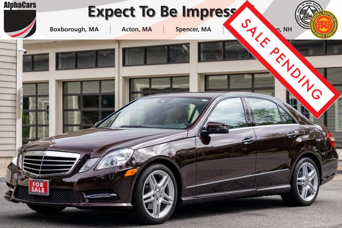 2013 Mercedes-Benz E-Class E 350 Sport Boston MA