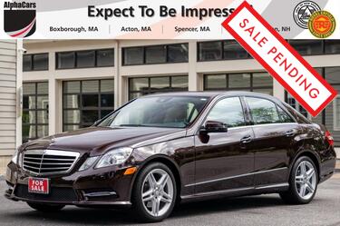 2013_Mercedes-Benz_E-Class_E 350 Sport_ Boston MA