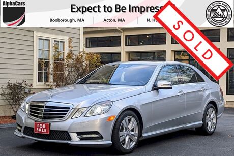 2013 Mercedes-Benz E350 4Matic Sport Boston MA