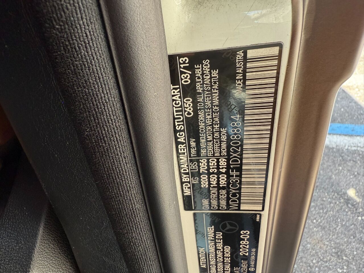 2013 Mercedes-Benz G-Class 4MATIC 4dr G 550 Jacksonville FL