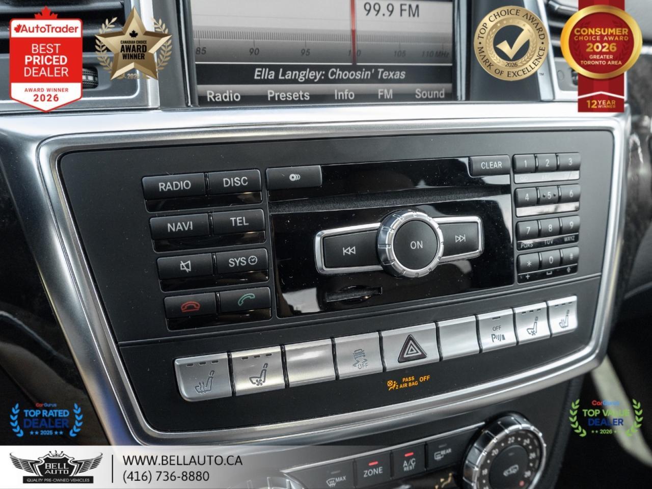 2013 Mercedes-Benz M-Class ML350 BlueTEC | AMG PKG | HARMAN | SRVC RCRDS | NOACCIDENT Toronto ON