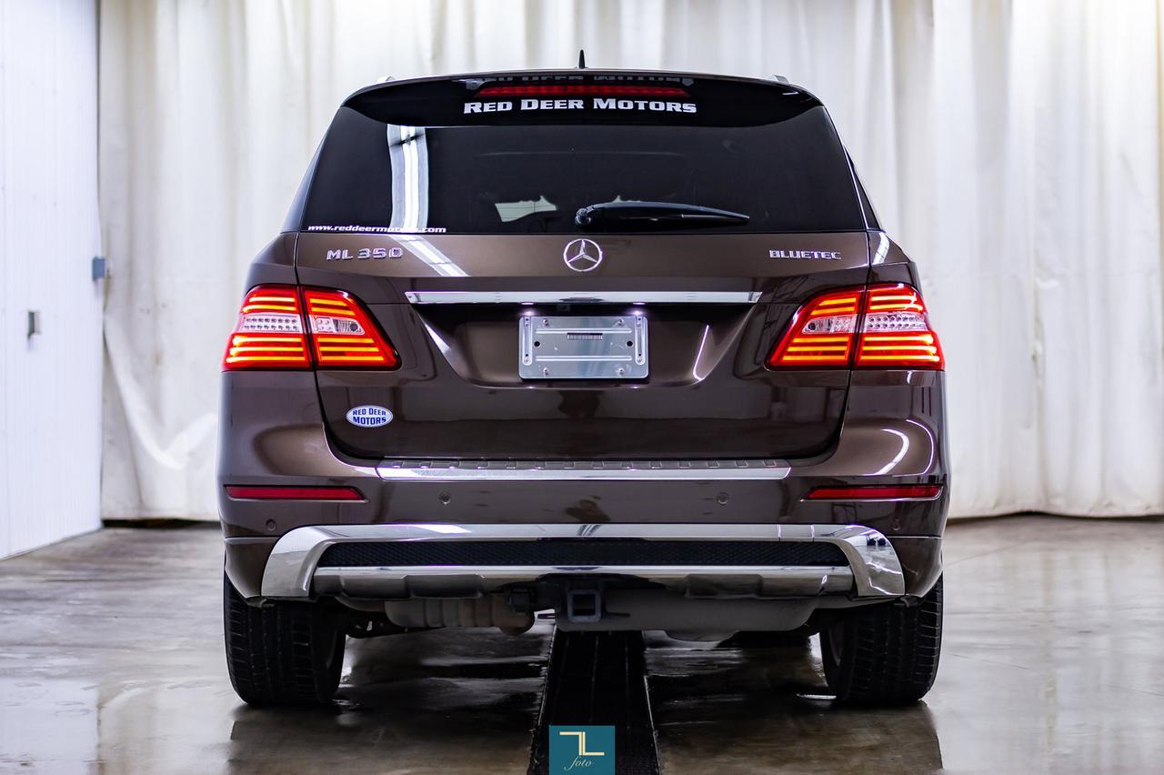 2013 Mercedes-Benz ML350 4Matic BlueTec Diesel Leather Roof Nav Red Deer AB