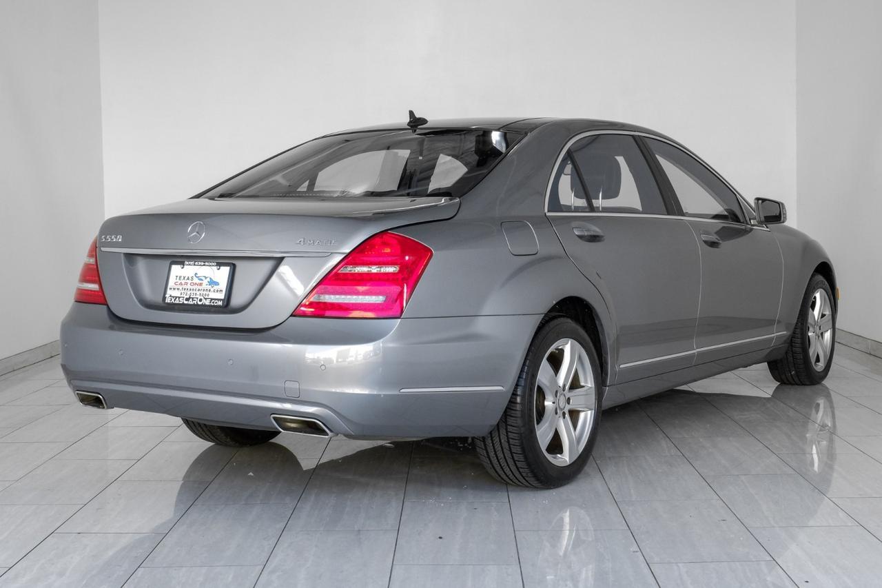 2013 Mercedes-Benz S 550 4MATIC NAVIGATION PANORAMA LEATHER HEATED AND COOLED SEATS REAR Carrollton TX