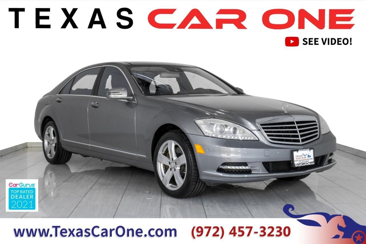 2013 Mercedes-Benz S 550 4MATIC NAVIGATION PANORAMA LEATHER HEATED AND COOLED SEATS REAR
