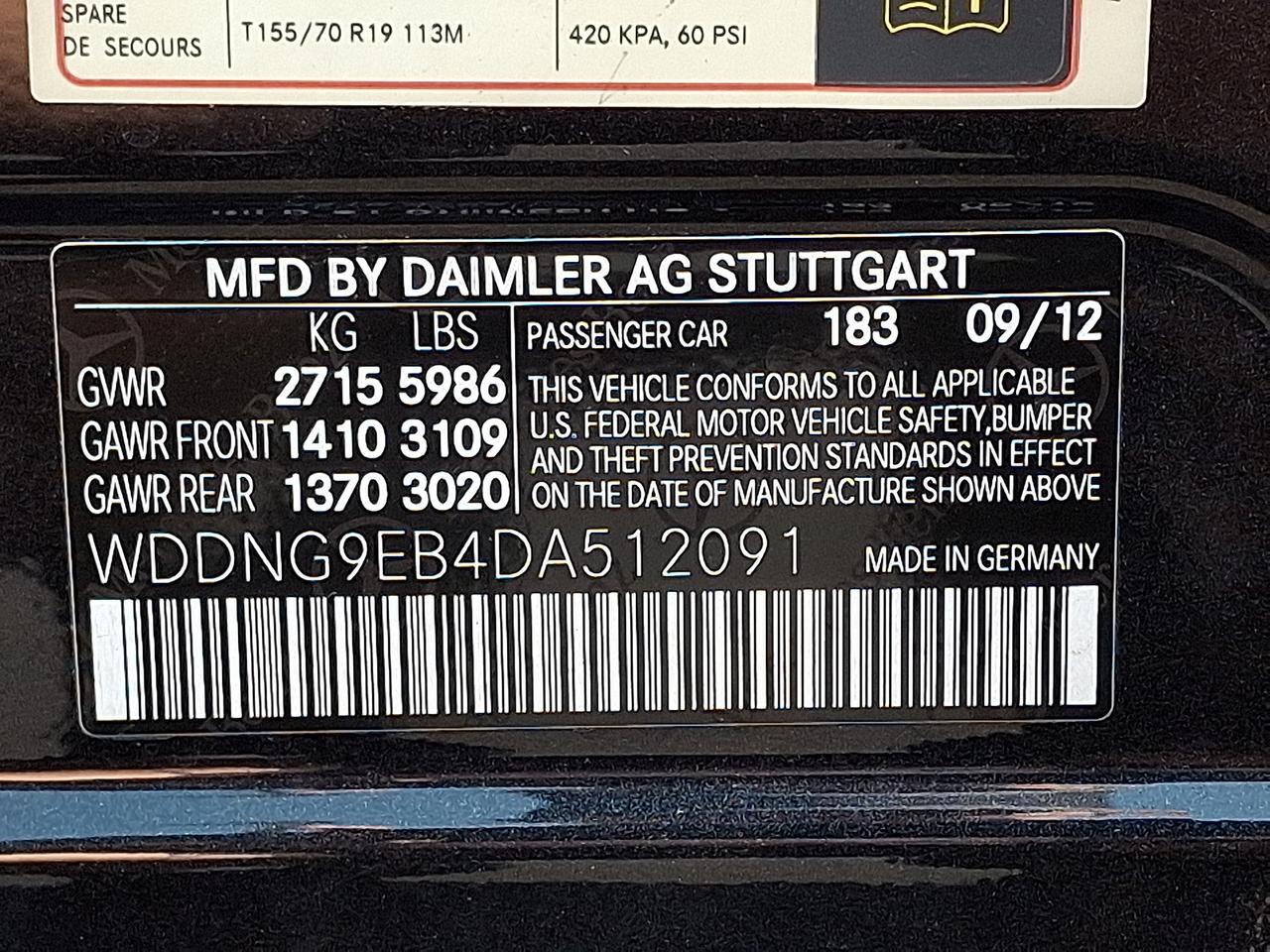 2013 Mercedes-Benz S 550 4MATIC Vineland NJ