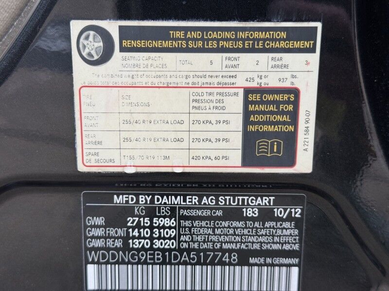 2013 Mercedes-Benz S-Class S 550 4MATIC with Sport Package Arlington VA