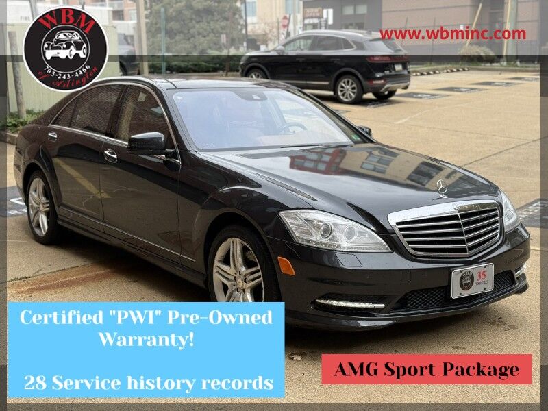 2013 Mercedes-Benz S-Class S 550 4MATIC with Sport Package