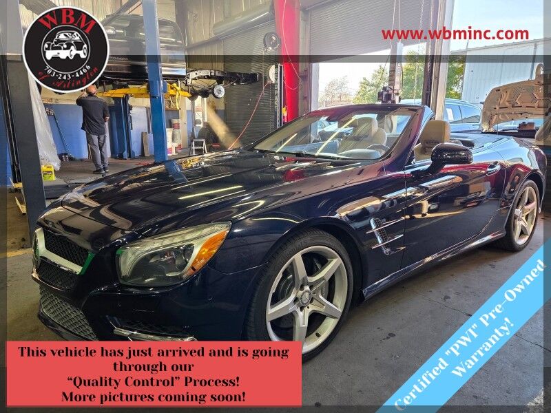 2013 Mercedes-Benz SL 550 Roadster w/ Sport and Premium Package