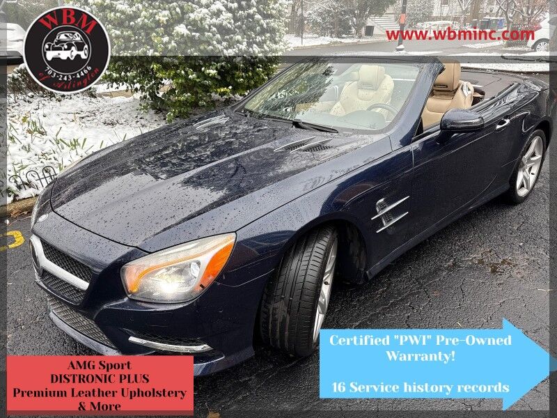 2013 Mercedes-Benz SL 550 Roadster w/ Sport and Premium Package