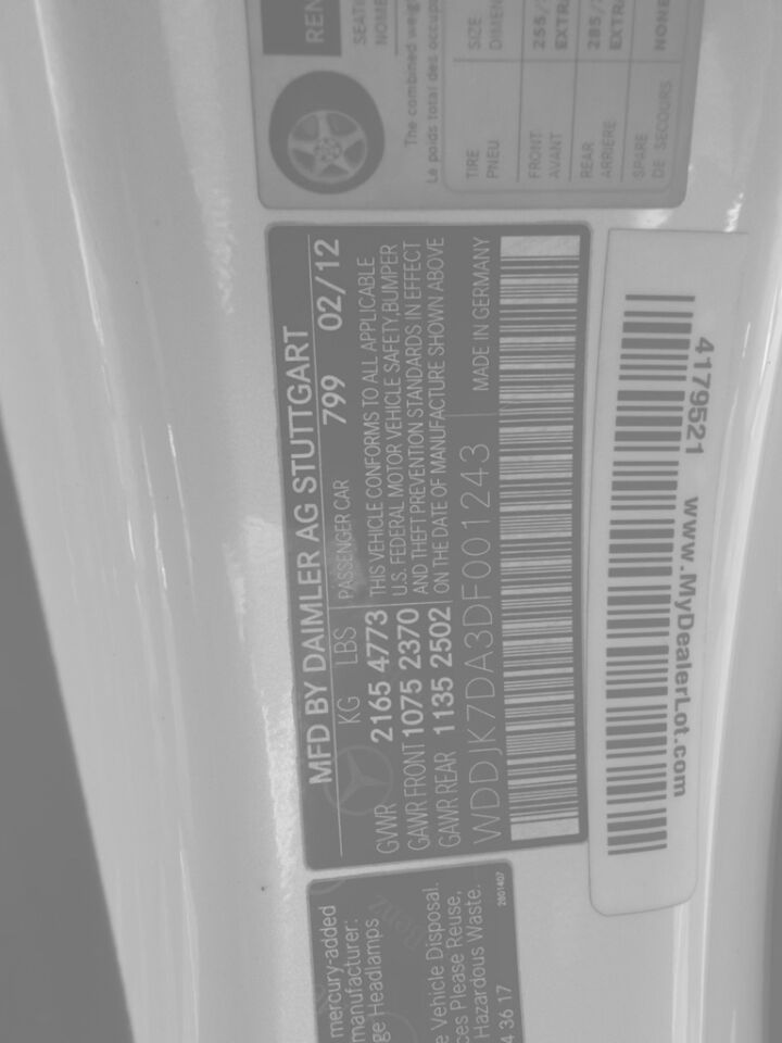 2013 Mercedes-Benz SL-Class 2dr Roadster SL 550 Jacksonville FL