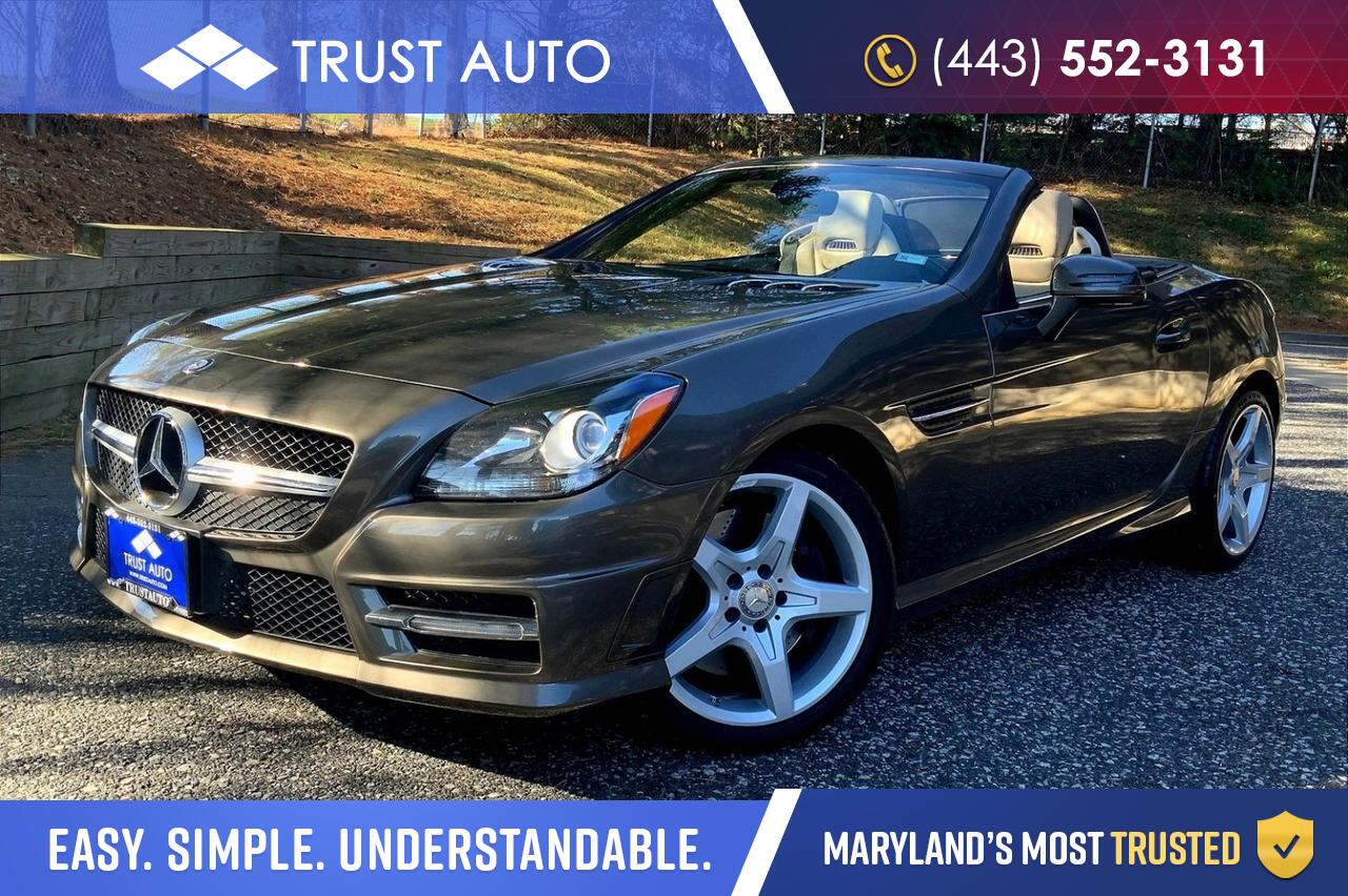 Used 13 Mercedes Benz Slk Class For Sale Trust Auto Sykesville Md