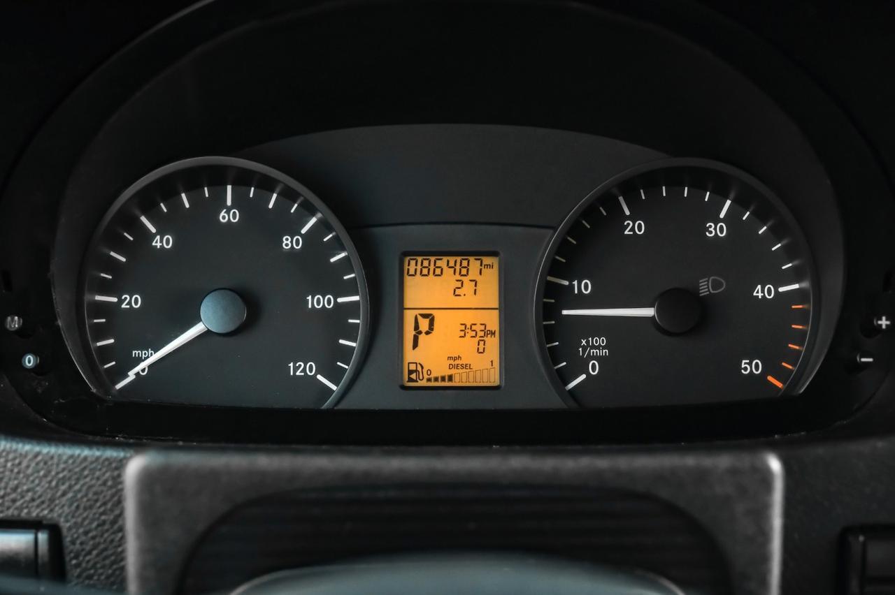 2013 Mercedes-Benz Sprinter 3500 CARGO VAN HIGH ROOF AUTOMATIC DIESEL DUALLY PREMIUM PKG FRONT COMFORT SEATS CRUISE CONTROL Carrollton TX