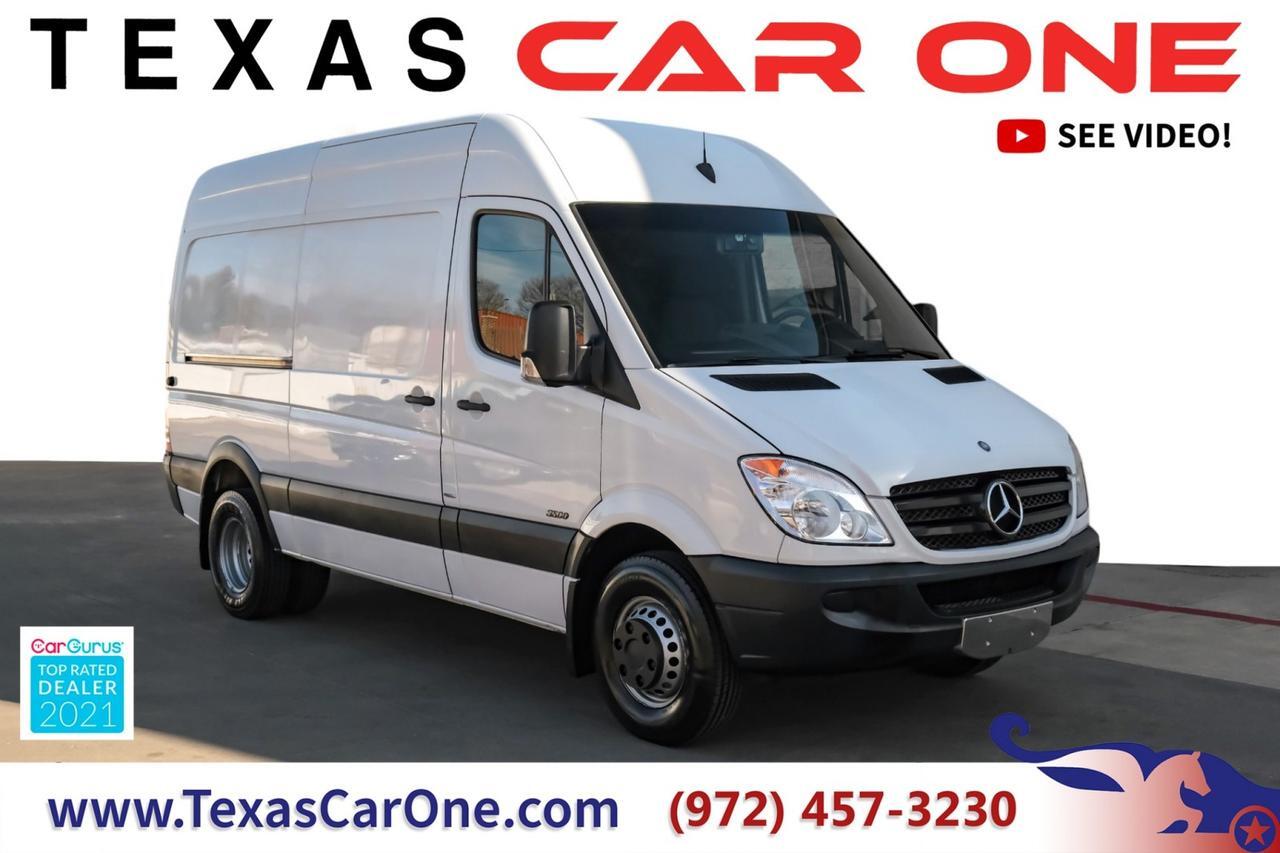 2013 Mercedes-Benz Sprinter 3500 CARGO VAN HIGH ROOF AUTOMATIC DIESEL DUALLY PREMIUM PKG FRONT COMFORT SEATS CRUISE CONTROL