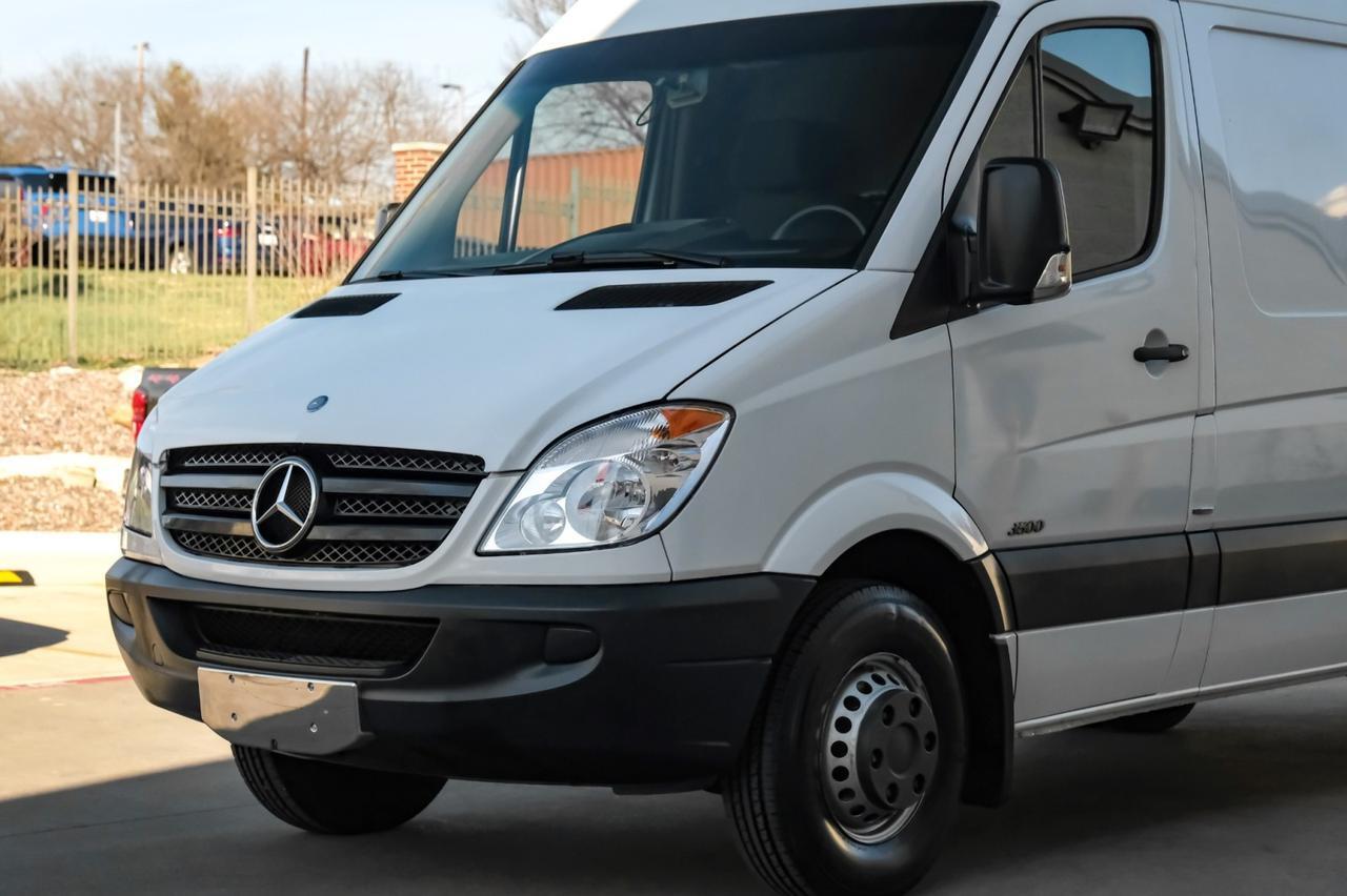 2013 Mercedes-Benz Sprinter 3500 CARGO VAN HIGH ROOF AUTOMATIC DIESEL DUALLY PREMIUM PKG FRONT COMFORT SEATS CRUISE CONTROL Carrollton TX