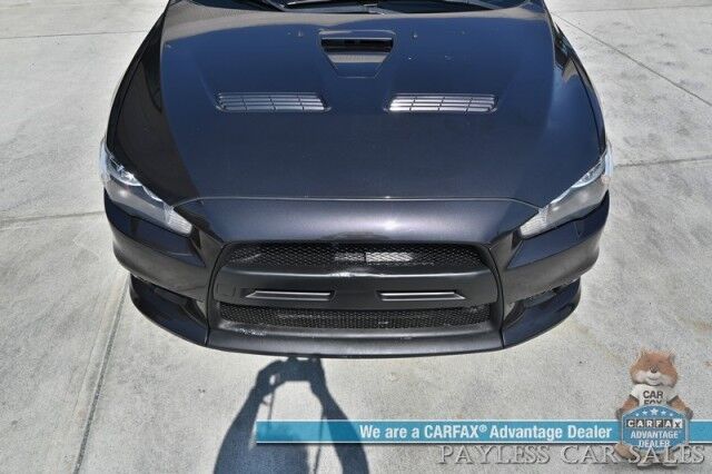 2013 Mitsubishi Lancer Evolution MR / AWD / Touring & Premium Pkg / Power & Heated Recaro Seats / Navigation / Rockford & Fosgate Speakers / Sunroof / Bluetooth / AUX & USB Input Keyless Entry & Start / Cruise Control / 23 MPG Anchorage AK
