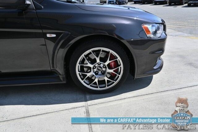 2013 Mitsubishi Lancer Evolution MR / AWD / Touring & Premium Pkg / Power & Heated Recaro Seats / Navigation / Rockford & Fosgate Speakers / Sunroof / Bluetooth / AUX & USB Input Keyless Entry & Start / Cruise Control / 23 MPG Anchorage AK