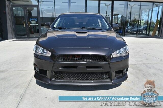 2013 Mitsubishi Lancer Evolution MR / AWD / Touring & Premium Pkg / Power & Heated Recaro Seats / Navigation / Rockford & Fosgate Speakers / Sunroof / Bluetooth / AUX & USB Input Keyless Entry & Start / Cruise Control / 23 MPG Anchorage AK