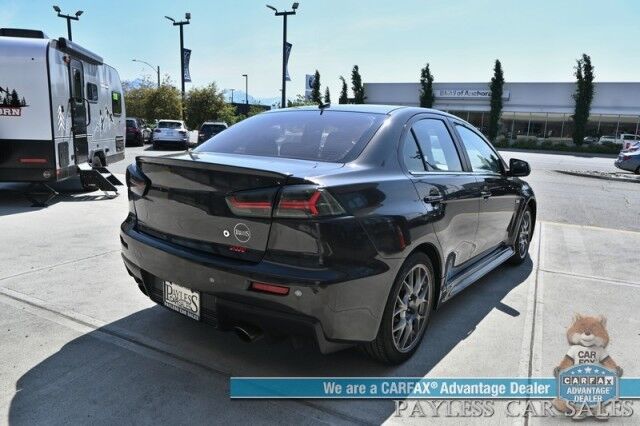 2013 Mitsubishi Lancer Evolution MR / AWD / Touring & Premium Pkg / Power & Heated Recaro Seats / Navigation / Rockford & Fosgate Speakers / Sunroof / Bluetooth / AUX & USB Input Keyless Entry & Start / Cruise Control / 23 MPG Anchorage AK