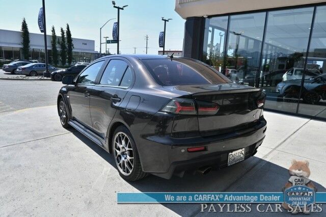2013 Mitsubishi Lancer Evolution MR / AWD / Touring & Premium Pkg / Power & Heated Recaro Seats / Navigation / Rockford & Fosgate Speakers / Sunroof / Bluetooth / AUX & USB Input Keyless Entry & Start / Cruise Control / 23 MPG Anchorage AK