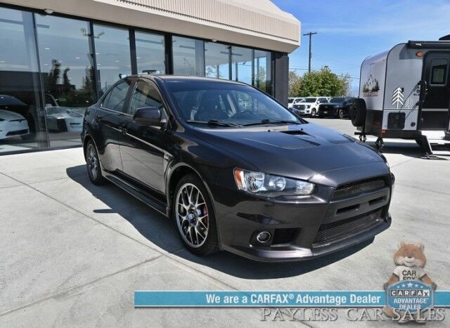 2013 Mitsubishi Lancer Evolution MR / AWD / Touring & Premium Pkg / Power & Heated Recaro Seats / Navigation / Rockford & Fosgate Speakers / Sunroof / Bluetooth / AUX & USB Input Keyless Entry & Start / Cruise Control / 23 MPG Anchorage AK