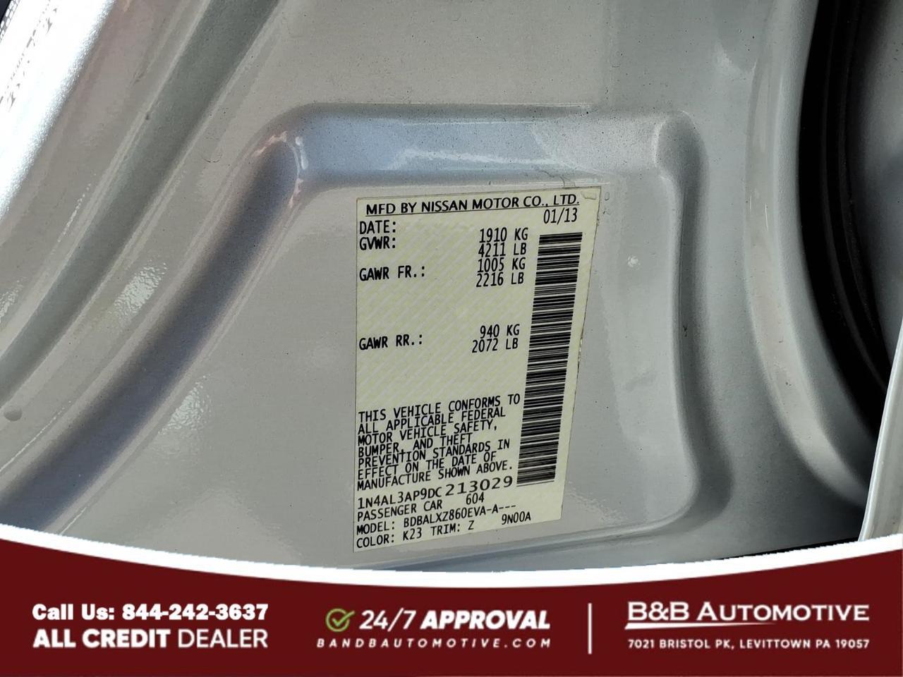 2013 Nissan Altima Levittown PA