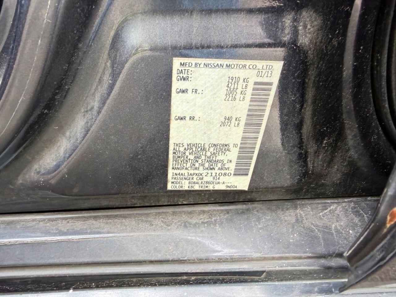 2013 Nissan Altima 2.5 S Miramar FL