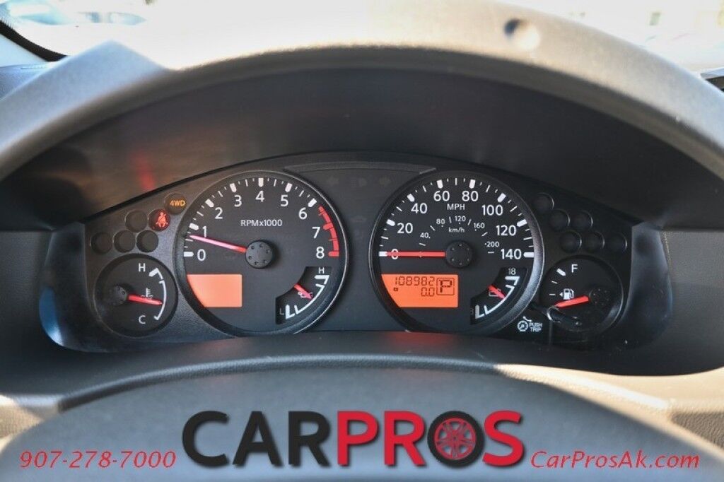 2013 Nissan Frontier SV - 4.0 V6 - Automatic - 4X4 - Power Windows & Door Locks - Bluetooth - Bedliner - Paint Match Canopy - Tow Package Anchorage AK