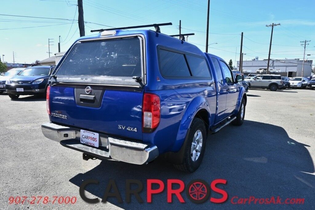2013 Nissan Frontier SV - 4.0 V6 - Automatic - 4X4 - Power Windows & Door Locks - Bluetooth - Bedliner - Paint Match Canopy - Tow Package Anchorage AK