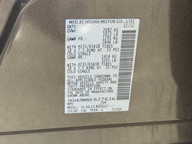 2013 Nissan Pathfinder SV Springfield VA