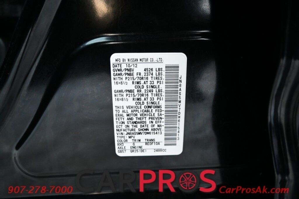 2013 Nissan Rogue Special Edition - All Wheel Drive - Backup Camera - Power Windows, Door Locks & Mirrors - Aux Plug in - Alloy Wheels - Steering Wheel Audio Control Anchorage AK