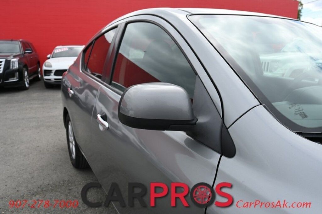 2013 Nissan Versa FWD - 1.6L 4-Cyl - Automatic - Premium Cloth Seats - Power Locks, Windows & Mirrors - Keyless Entry & Push To Start - Steering Wheel Audio Controls - AM/FM & CD Player - Aluminum Wheels - 38 MPG - 1-Owner Anchorage AK