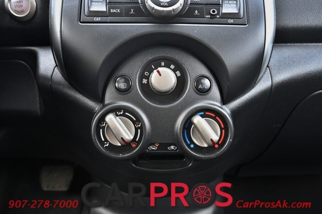 2013 Nissan Versa FWD - 1.6L 4-Cyl - Automatic - Premium Cloth Seats - Power Locks, Windows & Mirrors - Keyless Entry & Push To Start - Steering Wheel Audio Controls - AM/FM & CD Player - Aluminum Wheels - 38 MPG - 1-Owner Anchorage AK