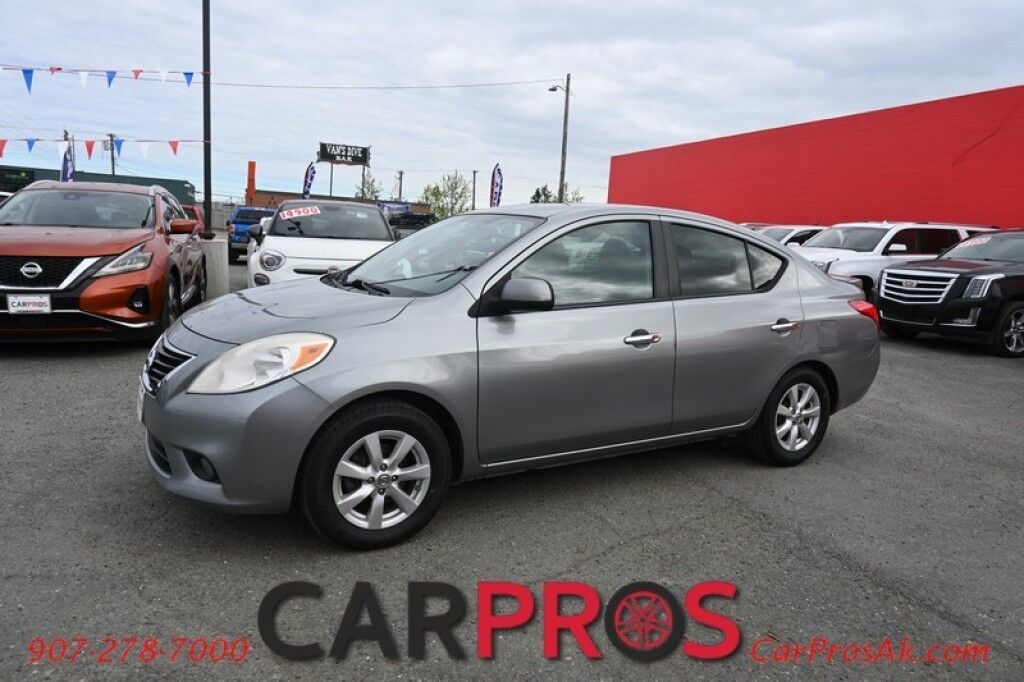 2013 Nissan Versa FWD - 1.6L 4-Cyl - Automatic - Premium Cloth Seats - Power Locks, Windows & Mirrors - Keyless Entry & Push To Start - Steering Wheel Audio Controls - AM/FM & CD Player - Aluminum Wheels - 38 MPG - 1-Owner