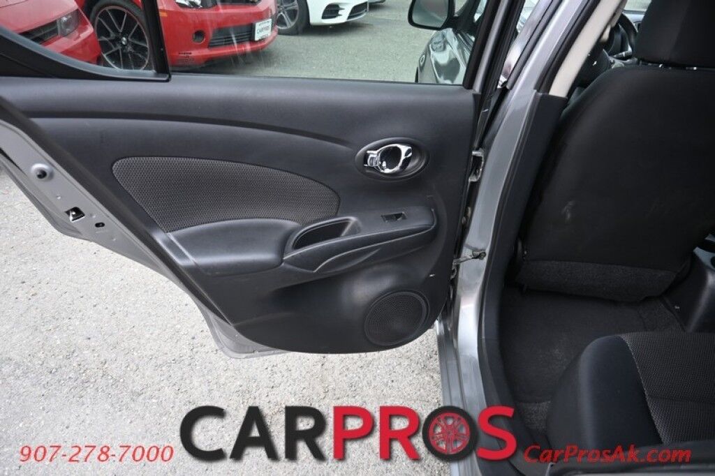 2013 Nissan Versa FWD - 1.6L 4-Cyl - Automatic - Premium Cloth Seats - Power Locks, Windows & Mirrors - Keyless Entry & Push To Start - Steering Wheel Audio Controls - AM/FM & CD Player - Aluminum Wheels - 38 MPG - 1-Owner Anchorage AK