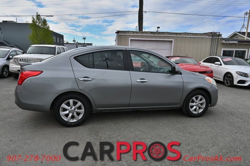 2013 Nissan Versa FWD - 1.6L 4-Cyl - Automatic - Premium Cloth Seats - Power Locks, Windows & Mirrors - Keyless Entry & Push To Start - Steering Wheel Audio Controls - AM/FM & CD Player - Aluminum Wheels - 38 MPG - 1-Owner Anchorage AK
